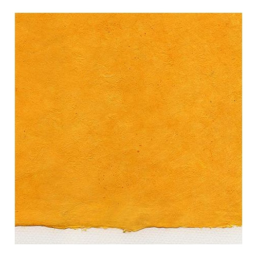 Nepalese Lokta Paper- Pumpkin 20"x28" sheet Nepalese Lokta Paper- Pumpkin 20"x28" sheet 