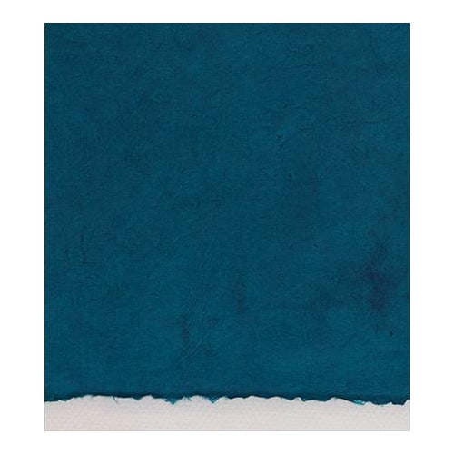 Nepalese Lokta Paper- True Blue 20"x28" sheet Nepalese Lokta Paper- True Blue 20"x28" sheet 