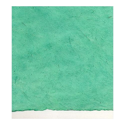 Nepalese Lokta Paper- Turquoise 20"x28" sheet Nepalese Lokta Paper- Turquoise 20"x28" sheet