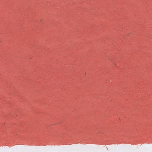 Nepalese Lokta Paper- Salmon 20"x28" sheet Nepalese Lokta Paper- Salmon 20"x28" sheet