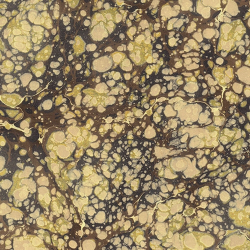 Handmade Italian Marble Paper- Stone Marble Browns and Metallic Gold 19.5 x 27" Sheet Handmade Italian Marble Paper- Stone Marble Browns and Metallic Gold 19.5 x 27" Sheet