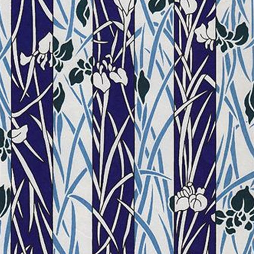 White &amp; Deep Indigo Iris Stripes - 18"x24" Sheet white &amp;amp; deep indigo iris stripes - 18"x24" sheet 