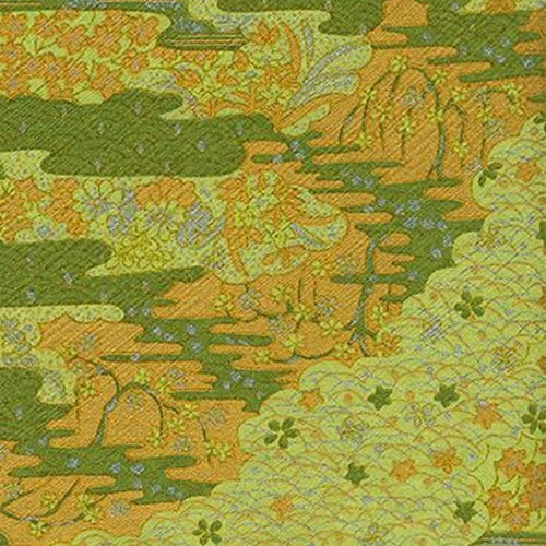 Kirara Green and Gold Flowers &amp; Leaves - 25"x18.75" Sheet kirara green and gold flowers &amp;amp; leaves - 25"x18.75" sheet 