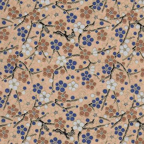 Blue, White, &amp; Tan Circular Flowers - 18.5"x25" Sheet blue, white, &amp;amp; tan circular flowers - 18.5"x25" sheet 