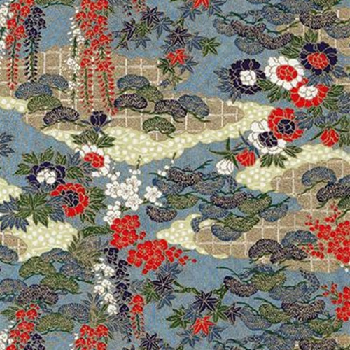 Red, Green, White, &amp; Blue Floral Pattern - 18.5"x25" Sheet red, green, white, &amp;amp; blue floral pattern - 18.5"x25" sheet 