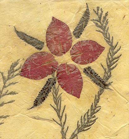 Nepalese Oiled Paper color strings 19"x29" sheet 