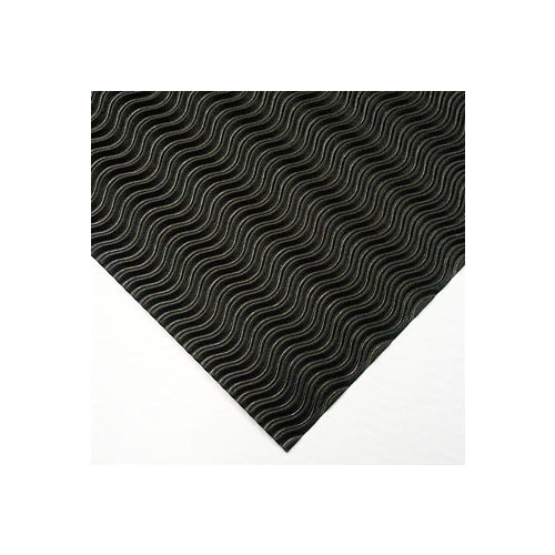 Corrugated Illusion Paper  Black 20x29 Inch Sheet