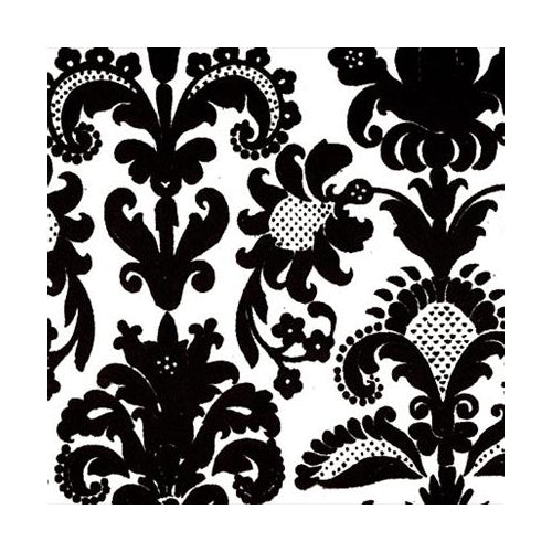 Flocked Velvet Papers Green Ivy on Metallic Silver Paper 22x30 Inch Sheet