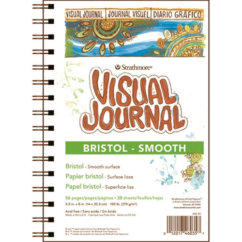 Strathmore Visual Journal - Smooth Bristol Paper 9x12 Inch