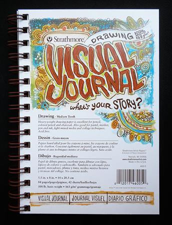 Strathmore Visual Journal - 100lb Drawing Paper 3.5x5 Inch