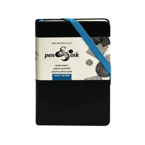 Pen &amp; Ink Graph Sketch Book - 3-1/2x5-1/2 Inch Pen &amp; Ink Graph Sketch Book - 3-1/2x5-1/2 Inch