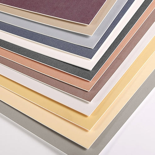 Pastelmat Card for Pastel - 19.5 x 27.5 Inch Sheet White