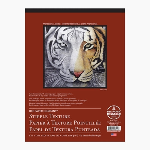 Bee Paper Stipple Paper Pad 11"x14" 25 Sheets