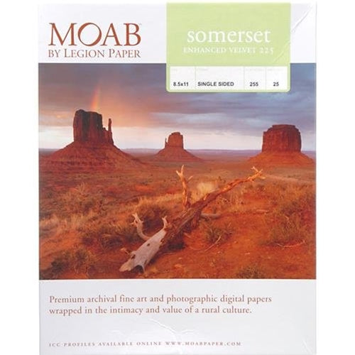 Somerset Photo Enhanced Ink Jet Paper 13"x19" - Pack of 25 Sheets
