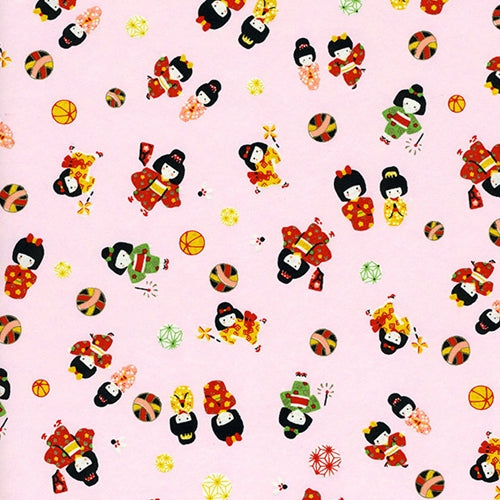Kokeshi Dolls - 18"x24" Sheet Kokeshi Dolls - 18"x24" Sheet