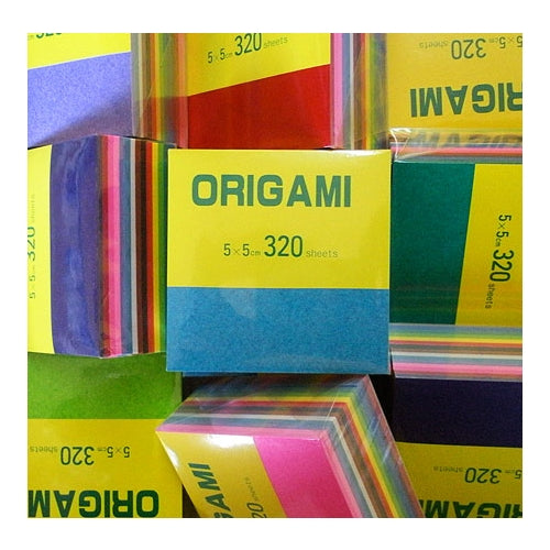 Origami Paper - 320 Solid Color Sheets 2" (5cm) Square Origami Paper - 320 Solid Color Sheets 2" (5cm) Square