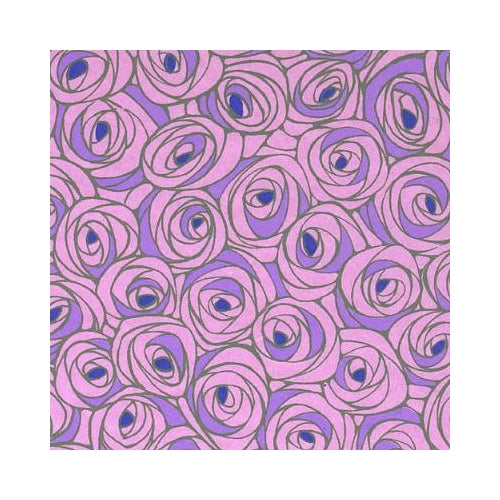 Rose Garden in Violet - Chiyogami Paper rose garden in violet - chiyogami paper 