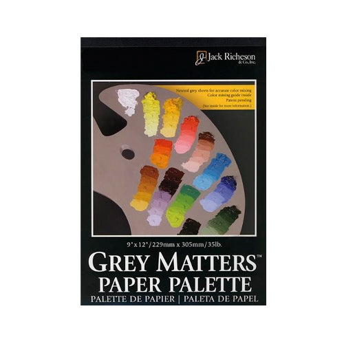 Grey Matters Paper Palette 9" x 12" Pad