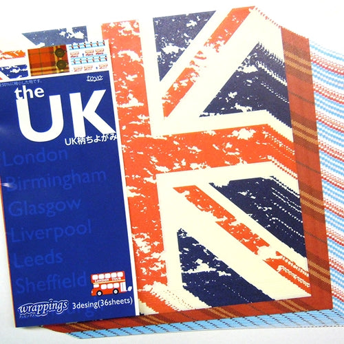 Origami Paper - UK Patterns Origami Paper - UK Patterns