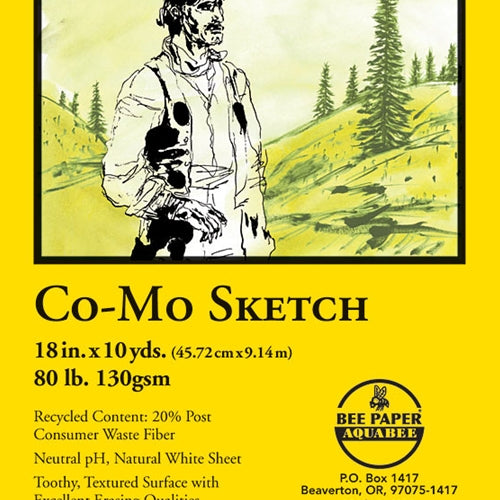 Co-Mo Sketch Rolls 18"x10 Yard Roll