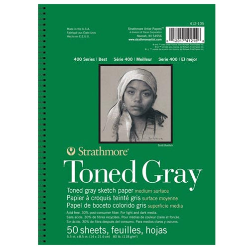 Strathmore Toned Sketch Paper Pads - 400 Series 18"x24" Tan - 24 Sheet Pad