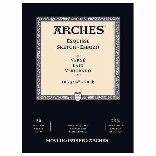 Arches Sketch Pad 9"x12" - 20 Sheet Pad