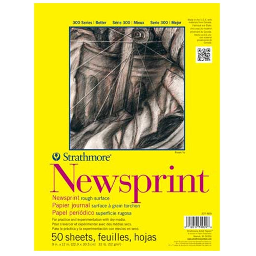 Strathmore Newsprint Pads 18"x24" - 120 Sheet Mega Pad