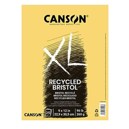 Canson XL Recycled Bristol Pad 19"x24" - 25 Sheet Pad