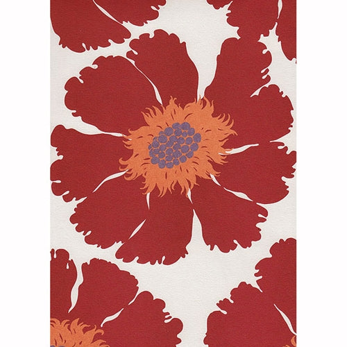 Wildflower Red Paper - 19"x26" Sheet Wildflower Red Paper - 19"x26" Sheet