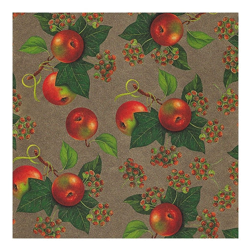 Rossi Decorative Paper - Apples &amp; Ivy 28"x40" Sheet Rossi Decorative Paper - Apples &amp; Ivy 28"x40" Sheet