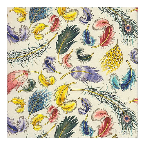 Rossi Decorative Paper from Italy- Feathers 28x40 Inch Sheet Rossi Decorative Paper from Italy- Feathers 28x40 Inch Sheet
