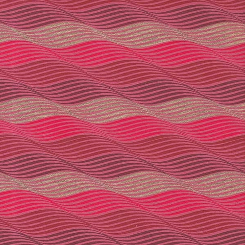 Printed Cotton Paper from India- Waves in Gold/Red/Pink on Red Paper 22x30 Inch Sheet printed cotton paper from india- waves in gold/red/pink on red paper 22x30 inch sheet 